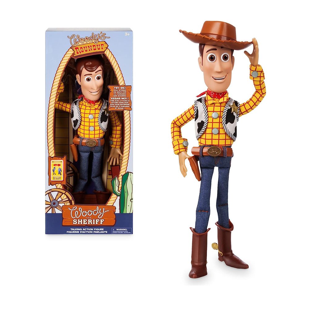 DISNEY Store Official Woody Interactive Talking Action Figure
